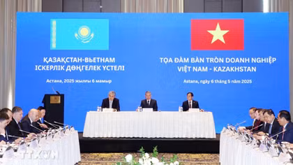 Tổng Bí thư Tô Lâm dự Tọa đàm bàn tròn doanh nghiệp Việt Nam - Kazakhstan