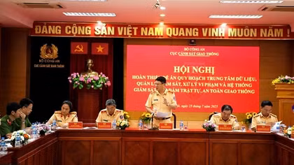 Xây dựng Trung tâm dữ liệu, quản lý, giám sát, xử lý vi phạm giao thông trên toàn quốc