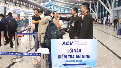 Tăng cường đảm bảo an ninh, an toàn tại Cảng hàng không quốc tế Phú Bài
