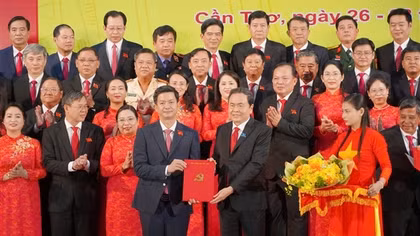 Đồng chí Lê Quang Tùng làm Bí thư Thành ủy Cần Thơ