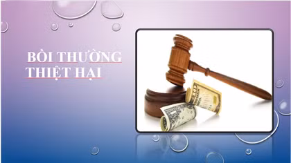 Bồi thường thiệt hại do người chưa thành niên gây ra