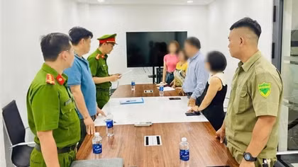 Khám xét trụ sở Công ty Cổ phần môi trường Hải Âu