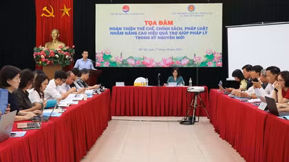Mở rộng đối tượng, phạm vi, hình thức trợ giúp pháp lý đáp ứng yêu cầu hoàn thiện thể chế trong kỷ nguyên mới