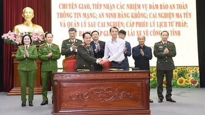 Công an tỉnh Thanh Hóa tiếp nhận một số nhiệm vụ của các sở, ngành
