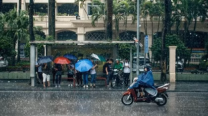 Miền Bắc có mưa, trời mát