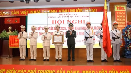 Công an tỉnh Quảng Ninh phát động phong trào thi đua Vì an ninh Tổ quốc năm 2025