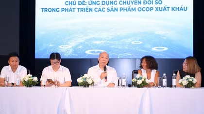 Ứng dụng chuyển đổi số trong phát triển các sản phẩm OCOP xuất khẩu