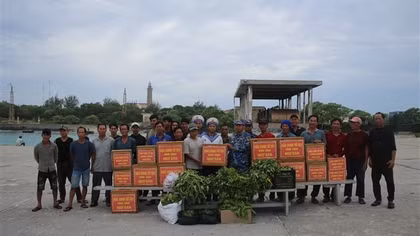 Đặc khu Trường Sa bảo đảm an toàn khi bão Kalmaegi đi qua