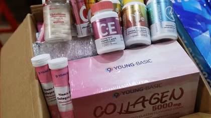 Phát hiện 200 nghìn loại vitamin, colagen... từ Trung Quốc tuồn vào Bắc Ninh