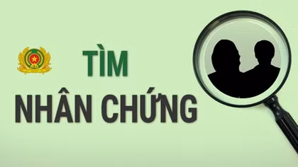 Cơ quan CSĐT Công an huyện Sóc Sơn tìm 2 nhân chứng va chạm giao thông