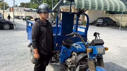 Bị phạt 33,5 triệu đồng vì đi ngược chiều còn dùng xe ba gác chặn đầu ô tô