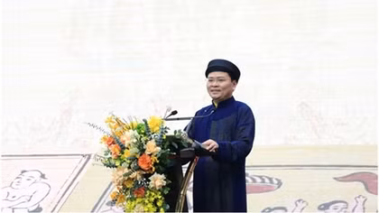 “Tinh hoa văn hóa Bắc Ninh - Sắc màu tranh Đông Hồ” rực rỡ tại Hà Nội