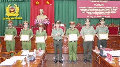 Công an tỉnh Sóc Trăng đấu tranh hiệu quả với các loại tội phạm