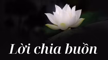 Lời chia buồn