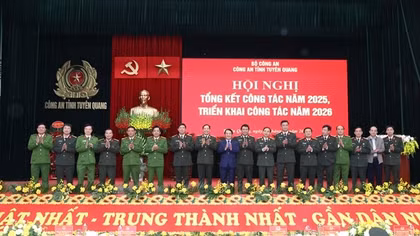 Công an tỉnh Tuyên Quang: Giữ thế “an ninh chủ động”, không để bị động, bất ngờ