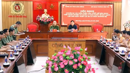 Công an tỉnh Đắk Nông chuẩn bị tốt điều kiện để tiếp nhận nhiệm vụ cấp đổi giấy phép lái xe