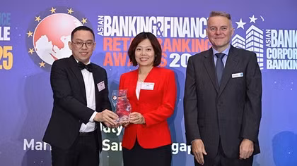 Techcombank được vinh danh “Ngân hàng bán lẻ nội địa tốt nhất Việt Nam 2025”