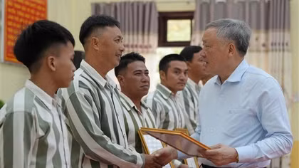 Phía trước còn rất nhiều cơ hội để người được đặc xá hoàn lương, hướng thiện
