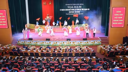 Thanh Hóa: Tự hào truyền thống 95 năm thành lập Đảng bộ tỉnh