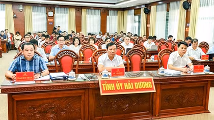 Hơn 7.400 đại biểu Hải Dương dự tập huấn chuyên môn, nghiệp vụ