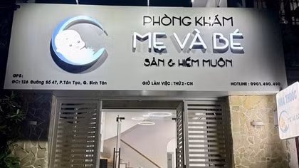Phòng khám Sản phụ khoa hiếm muộn Mẹ và Bé tiếp tục bị xử phạt
