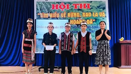 Triển khai hiệu quả dịch vụ môi trường rừng ở vùng đệm Khu bảo tồn loài Sao La