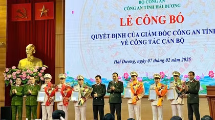 6 lãnh đạo cấp phòng Công an tỉnh Hải Dương xin nghỉ hưu trước tuổi