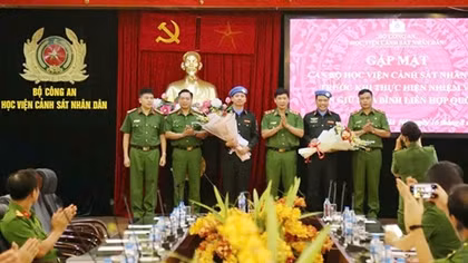 Nơi đào tạo cán bộ làm việc trong môi trường quốc tế