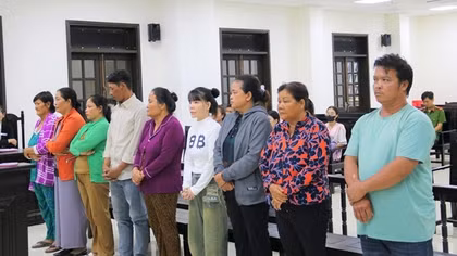 Băng nhóm lừa bán 47 phụ nữ sang Trung Quốc làm vợ bị phạt 113 năm tù