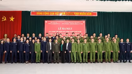 Công an tỉnh Sơn La ra mắt lực lượng tiếp nhận chức năng QLNN về cai nghiện ma túy