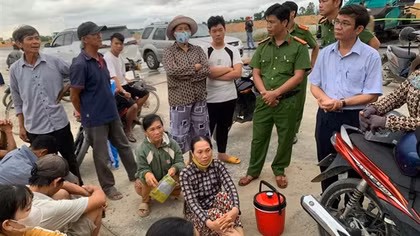 Công an xã đảm bảo an ninh, trật tự trên công trình cao tốc