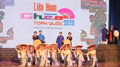 Khai mạc Liên hoan Chèo toàn quốc năm 2025 tại Bắc Ninh