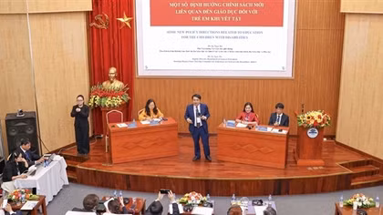 Trao cho trẻ khuyết tật cơ hội sống bình đẳng và phát triển toàn diện