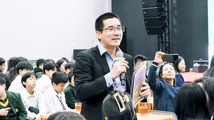 Diễn giả Nguyễn Quốc Vương: Trung thành con đường khuyến đọc