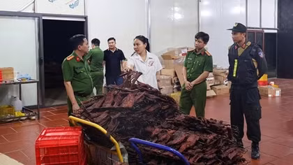 Nhập 1.000 tấn thịt đông lạnh để làm giả “đặc sản trâu gác bếp”, tiêu thụ khắp cả nước
