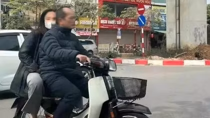 Xử lý cán bộ Công an không đội mũ bảo hiểm khi tham gia giao thông