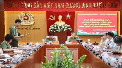 Bảo đảm ANTT hoạt động đầu tư nước ngoài trên địa bàn TP Hồ Chí Minh trong tình hình mới