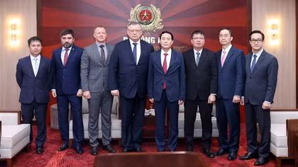 Tăng cường hợp tác với các cơ quan thực thi pháp luật Liên bang Nga