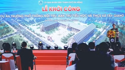 Agribank chung tay xây dựng các trường nội trú tại Đà Nẵng