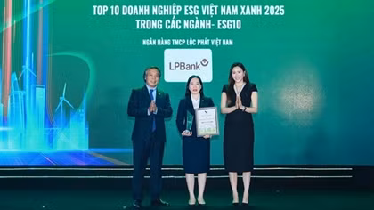 LPBank – Ngân hàng Việt Nam đầu tiên được vinh danh “Lãnh đạo xanh” Châu Á