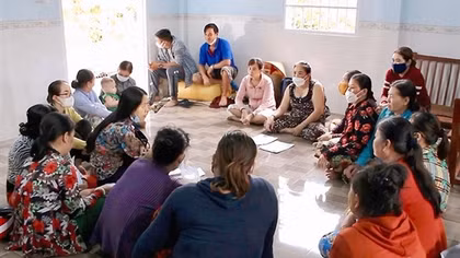 Chơi hụi bằng... niềm tin