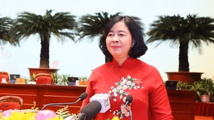 Đồng chí Bùi Thị Minh Hoài tái đắc cử Bí thư Thành ủy Hà Nội