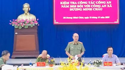 Công an xã chủ động tham mưu, bảo đảm ANTT ngay từ cơ sở