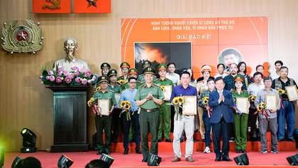 Lan tỏa những hình ảnh chân thực, sinh động về lực lượng Công an Thủ đô