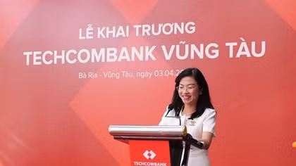 Techcombank khai trương chuẩn chi nhánh ngân hàng thế hệ mới tại Vũng Tàu