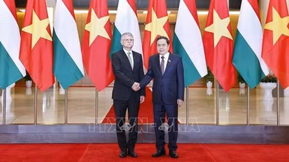 Việt Nam - Hungary thúc đẩy tăng cường tin cậy chính trị, mở rộng hợp tác song phương