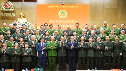 Cựu CAND là một điểm tựa để lực lượng Công an hoàn thành tốt nhiệm vụ