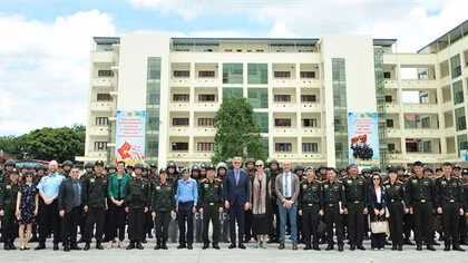 Khẳng định rõ nét vị thế Công an Việt Nam với sứ mệnh gìn giữ hòa bình toàn cầu