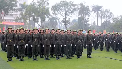 1.386 học viên đại học chính quy hoàn thành huấn luyện tại Bộ Tư lệnh Cảnh sát cơ động