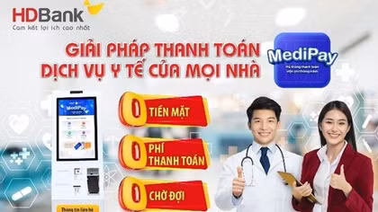 Giảm tải bệnh viện, khám chữa bệnh tiện lợi hơn với Kiosk thông minh HDBank